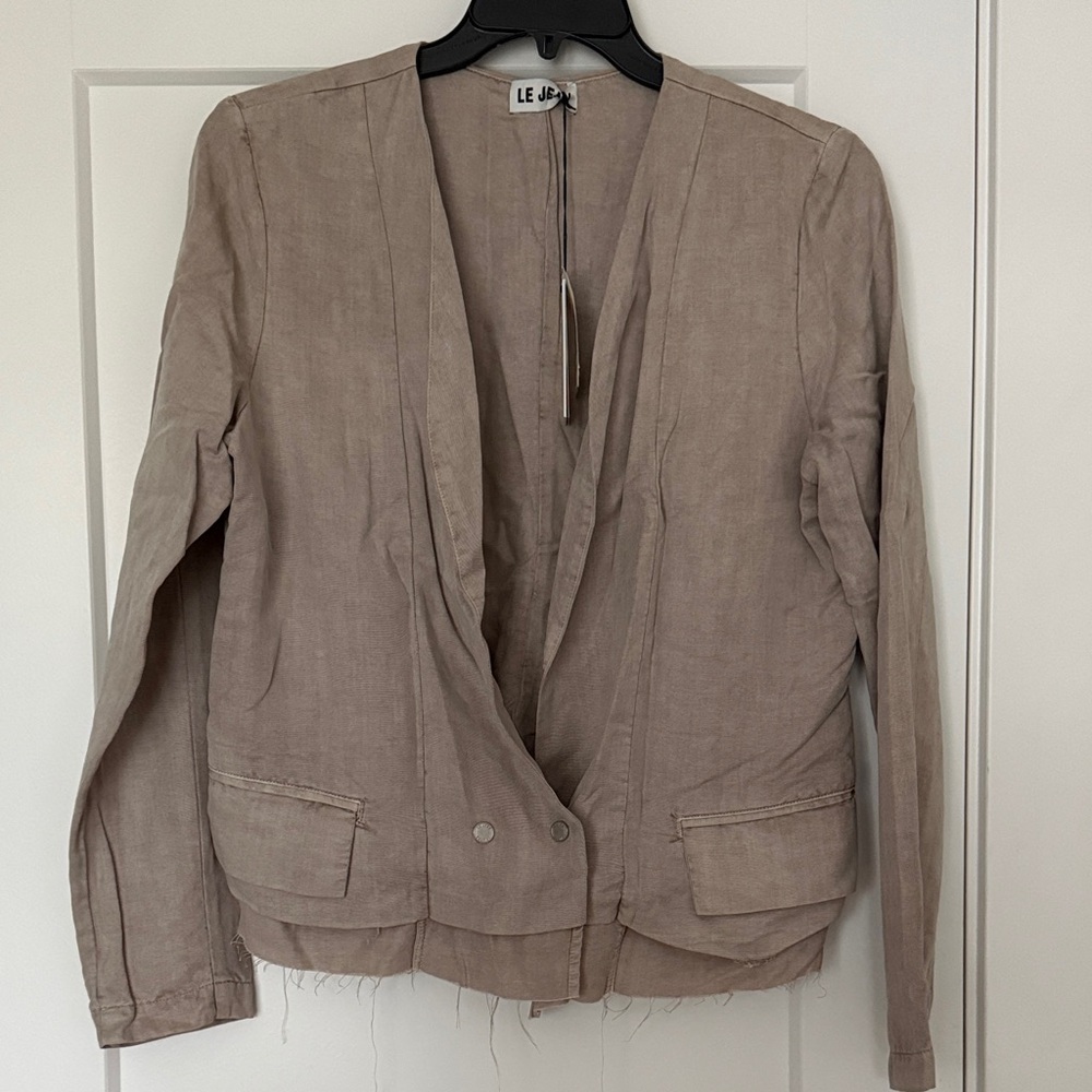 Le Jean taupe jacket